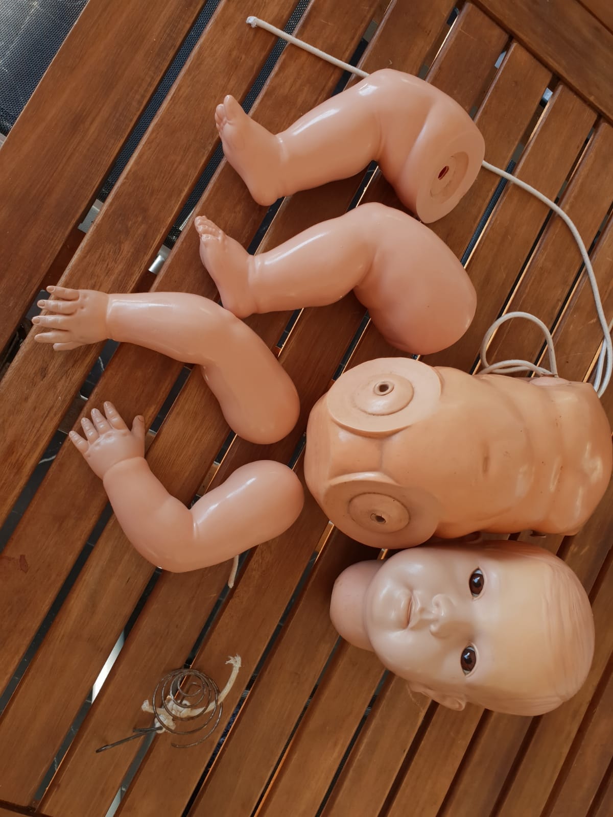 puppendoktor bein arm reparatur 024 – Puppendoktorin Konstanze Kirchhof Solingen